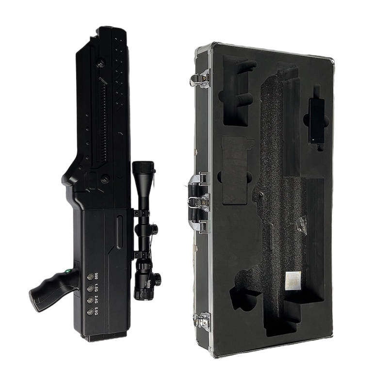  三江手持便携式枪型低空防御反制四通道A型