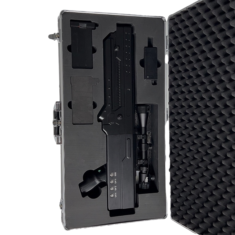  三江手持便携式枪型低空防御反制四通道B型