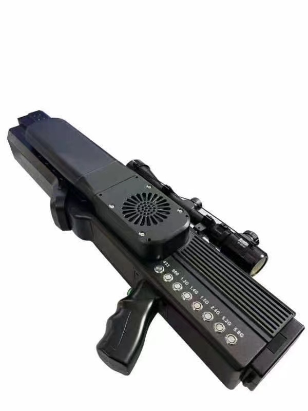  三江手持便携式枪型低空防御反制八通道